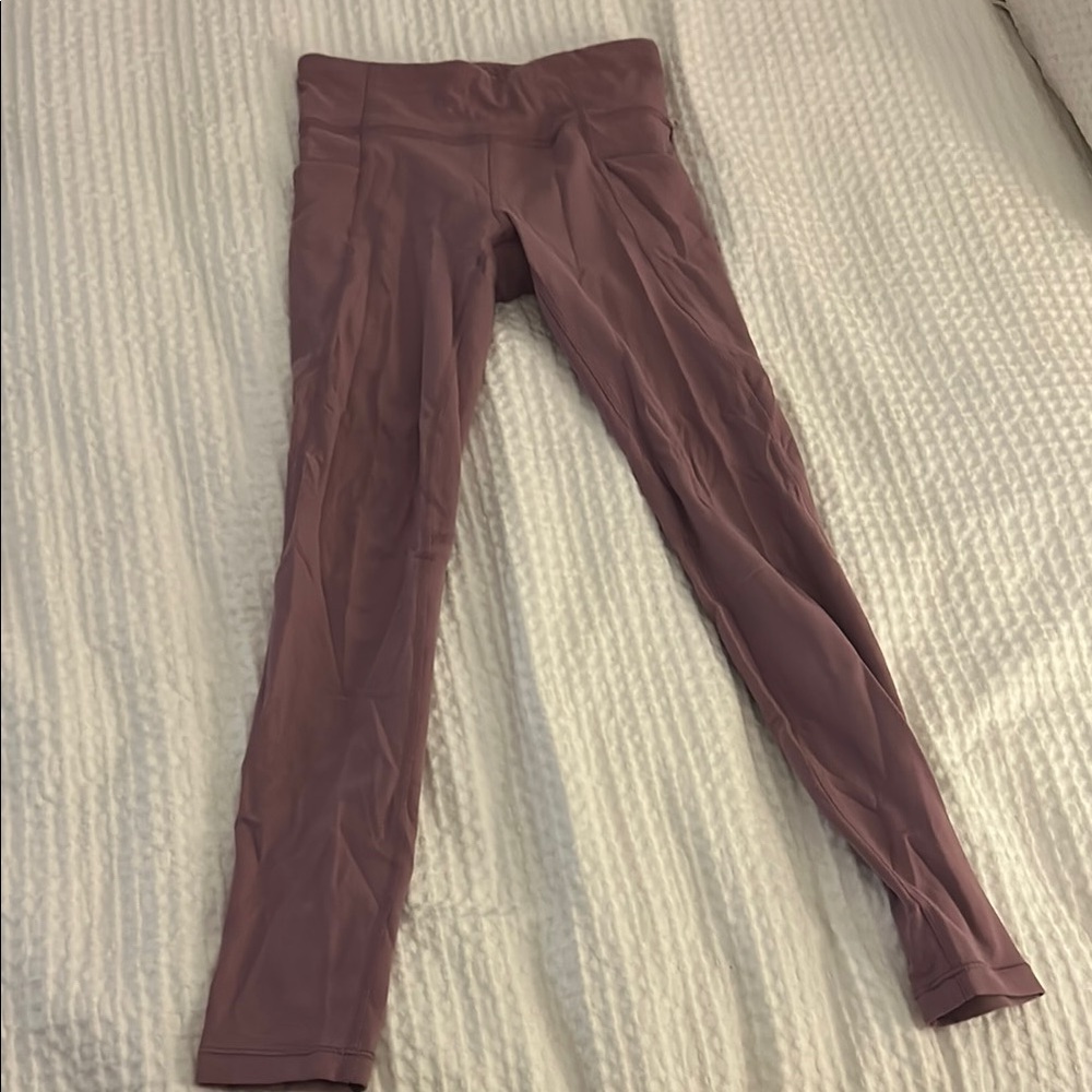 Athleta Kids Mauve Leggings